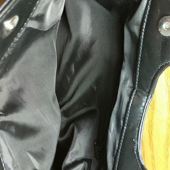 Black clutch bag - Picture 6 of 8